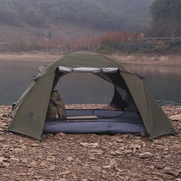 Намет Mobi Garden Qr tent II 68D polyester (2-місний) NX22561010 dark green 6941870595583 фото