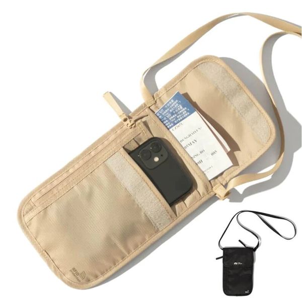 Органайзер на шию Mobi Garden ID bag NX21664019 khaki 6926767315987 фото