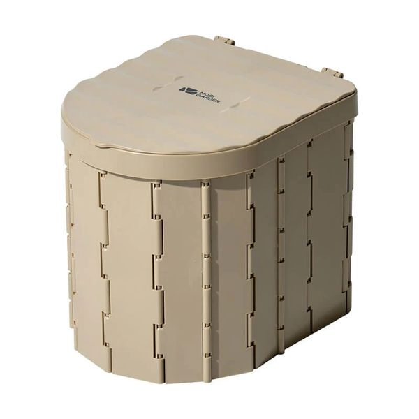 Ведро-туалет складное Mobi Garden Closestool NX22671042 khaki 6926767322343 фото