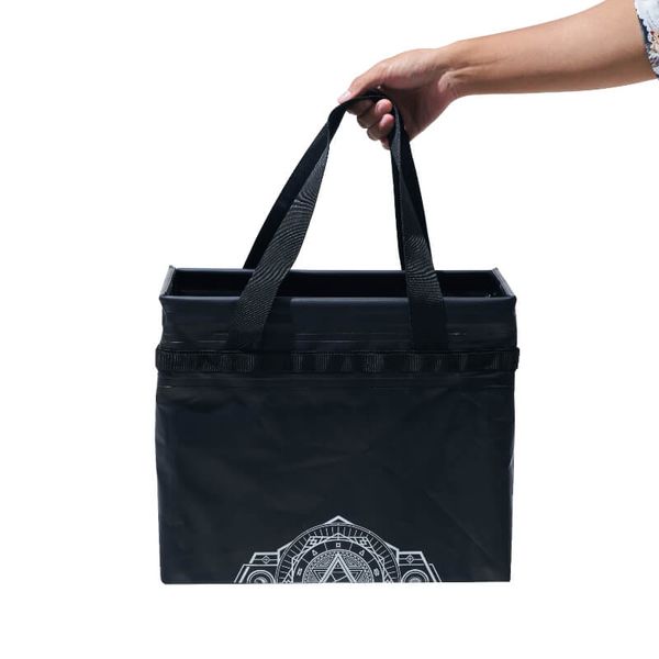 Відро складане Mobi Garden Square bag 25л NX22671050 black 6926767322718 фото