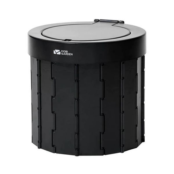 Відро-туалет складане Mobi Garden Closestool round NX22671043 black 6926767322367 фото