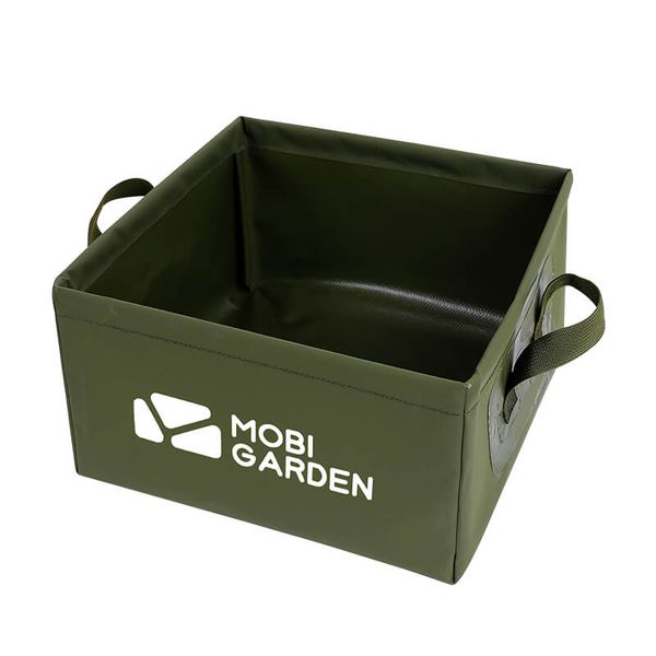 Відро складане Mobi Garden Square Bucket 13л EX20674001 green 6928405319531 фото