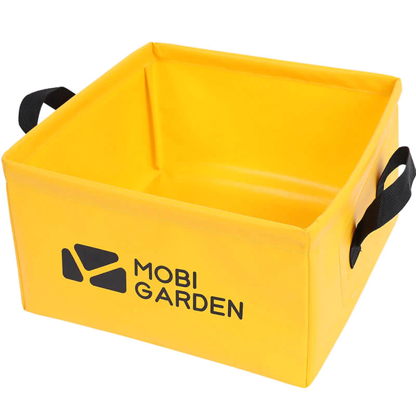 Відро складане Mobi Garden Square Bucket 13л EX20674001 mango 6928405349507 фото