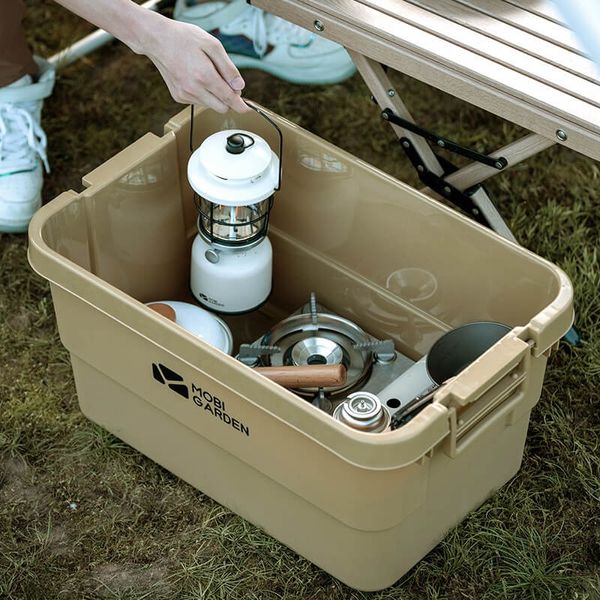 Контейнер Mobi Garden Storage box 22л NX22671051 khaki 6926767322541 фото