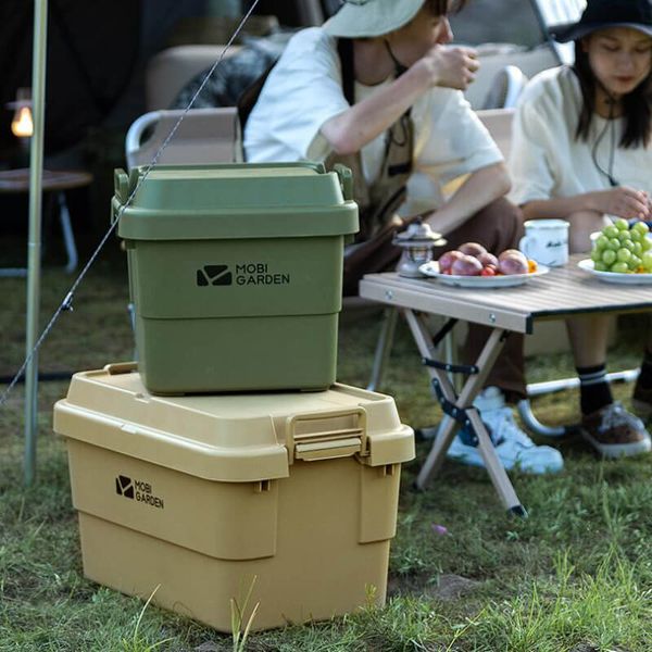 Контейнер Mobi Garden Storage box 22л NX22671051 khaki 6926767322541 фото