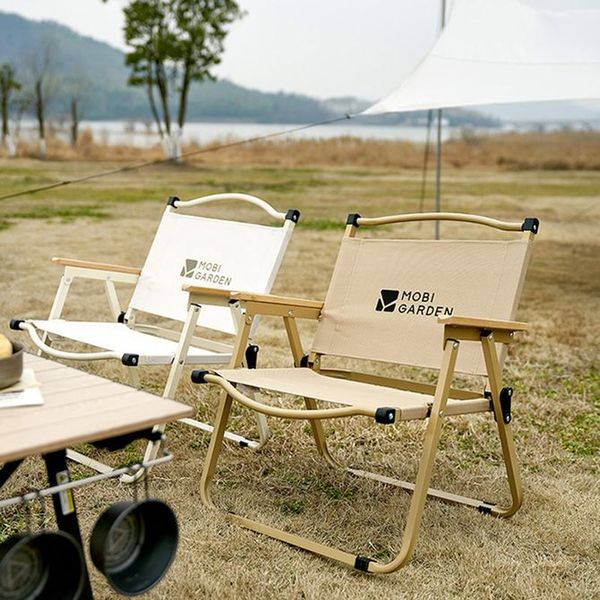 Крісло розкладне Mobi Garden SC Low Chair NX22665037 sand 6941870570801 фото