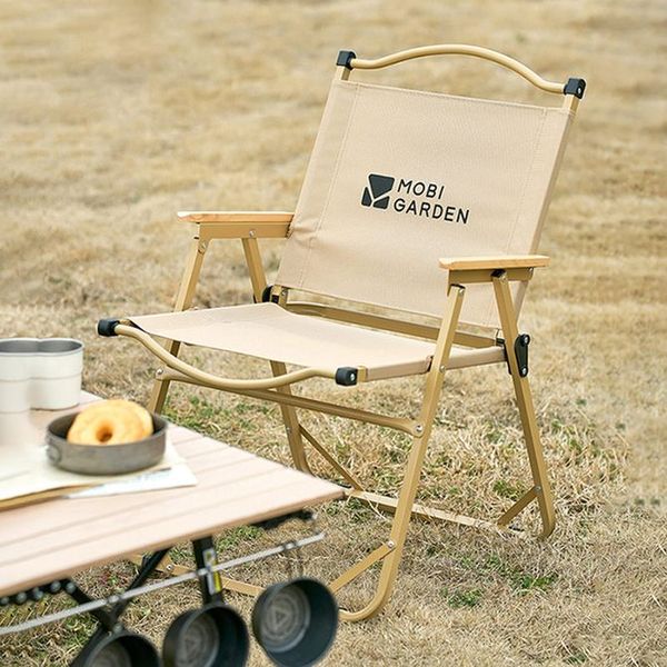 Крісло розкладне Mobi Garden SC Low Chair NX22665037 sand 6941870570801 фото