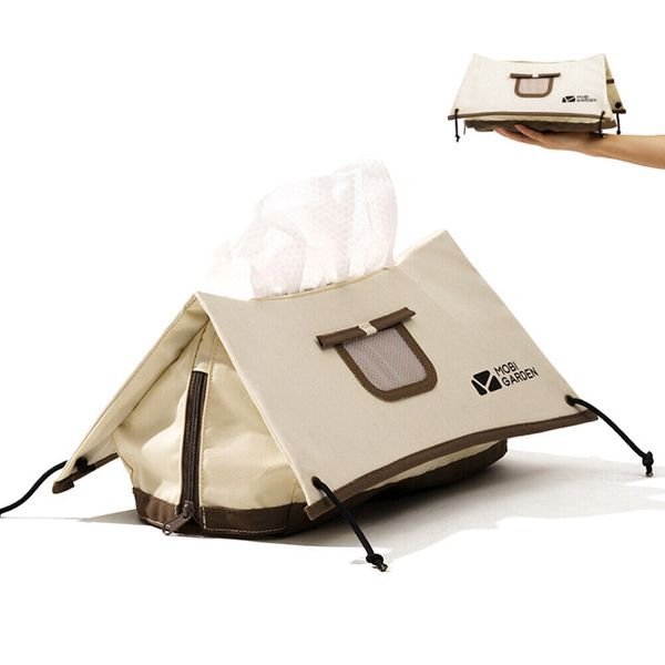 Тримач для серветок Mobi Garden Tissue tent NX21671066 white 6926767321117 фото