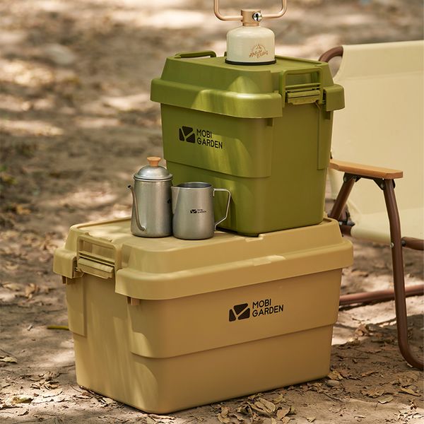 Контейнер Mobi Garden Storage box 50л NX22671052 khaki 6926767322572 фото