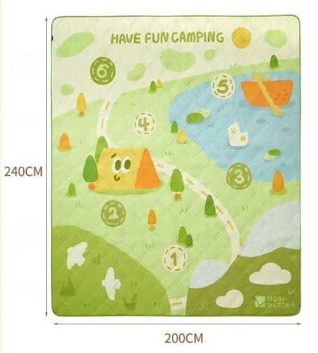 Килимок для пікніка Mobi Garden Fun Picnic 240 NX23663025 green 6941870591158 фото