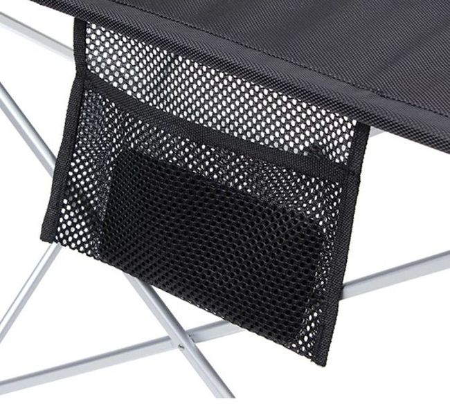 Стіл розкладний Mobi Garden Cloth table XL 75х55х52 см NX20665013 black 6928405327642 фото