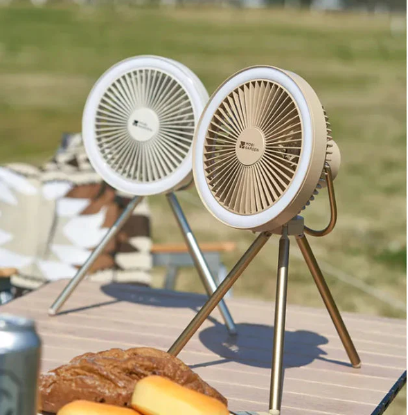 Вентилятор-фонарь на ножках Mobi Garden Fan F3 NX23669001 khaki 6941870571259 фото