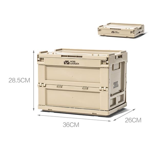 Контейнер складаний Storage Box Pro 20л NX23685006 sand 6941870588837 фото